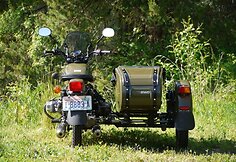 „URAL Patrol T“ motociklas