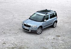 &bdquo;&Scaron;koda Yeti&ldquo; yra tarsi &scaron;veicari&scaron;kas peiliukas tarp automobilių