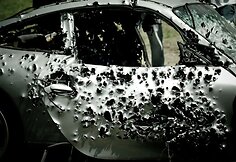 Sušaudytas „Porsche 911“