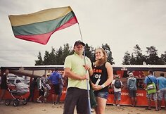 Varžybų akimirka
