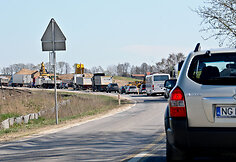 Kelio remontai Lenkijoje labai gadino visų ekipažų tempą