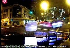 Kraupi „Ferrari 599 GTO“ avarija Singapūre