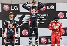 „Formulės-1“ Korėjos Didžiojo Prizo lenktynių akimirka