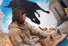 Graffiti menininkas i&scaron; Vokietijos - Loomit.