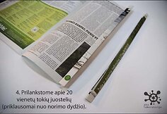 &bdquo;Perdirbtos Kalėdos&rdquo;: instrukcija, kaip pasigaminti vazelę/pie&scaron;tukinę i&scaron; laikra&scaron;čio