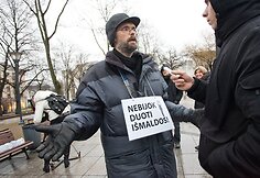 Elgetavimo akcija Vilniuje