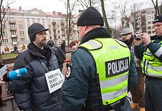 Elgetavimo akcija Vilniuje
