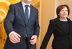 Eligijus Masiulis ir Rasa Juknevičienė