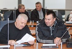 Taksi dispečerinės pristatymo akimirka
