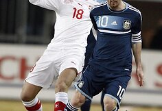 Admiras Mehmedi ir Lionelis Messi
