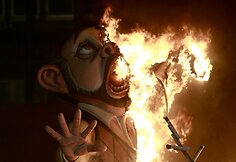 „Las Fallas“ festivalio akimirka