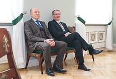 Raimundas Palaitis ir Algis Čaplikas