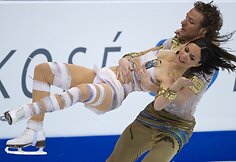 Prancūzai Nathalie Pechalat ir Fabianas Bourzatas