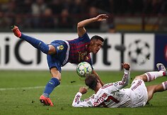 Alexis Sanchezas ir Luca Antonini