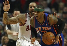 Carlosas Boozeris ir Carmelo Anthony