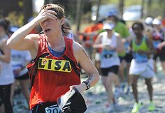 Bostono maratono akimirka