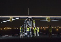 Bernardas Piccardas ruo&scaron;iasi skrydžiui saulės energijos varomu lėktuvu &bdquo;Solar Impulse&ldquo;