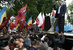 Opozicijos partijos lyderis Vitalijus Kličko