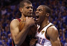 Shane'as Battieras ir Russellas Westbrookas