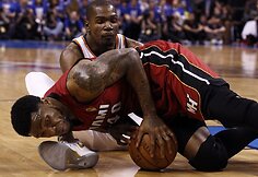 Udonis Haslemas ir Kevinas Durantas