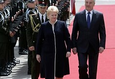 Dalia Grybauskaitė ir Andris Bėrzinis