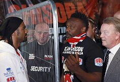 Davidas Haye ir Dereckas Chisora
