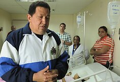Venesuelos prezidentas Hugo Chavezas Paraguanos ligoninėje