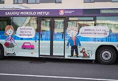 Akcijos pristatymo akimirka