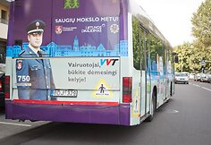 Akcijos pristatymo akimirka