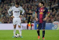 Cristiano Ronaldo ir Lionelis Messi