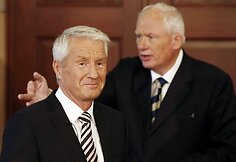 Nobelio taikos komiteto vadovas Thorbjornas Jaglandas 23