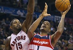 Amiras Johnsonas ir Trevoras Ariza