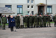 Prezidentė Dalia Grybauskaitė Rukloje