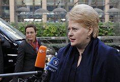 Lietuvos prezidentė Dalia Grybauskaitė
