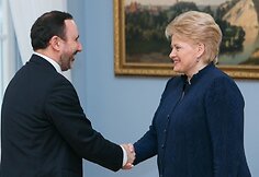 Arūnas Gelūnas ir Dalia Grybauskaitė