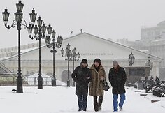 Sniegas Maskvoje