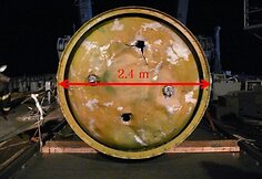 &Scaron;iaurės Korėjos &bdquo;Unha-3&ldquo; raketos dalis