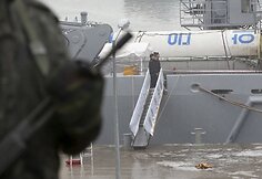 &Scaron;iaurės Korėjos &bdquo;Unha-3&ldquo; raketos dalis