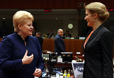Dalia Grybauskaitė Europos Vadovų Tarybos posėdyje