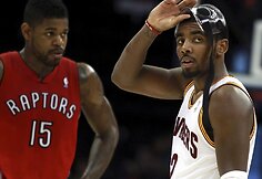 Amiras Johnsonas ir Kyrie Irvingas
