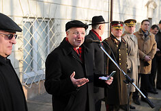 Memorialinės lentos atidengimo ceremonija