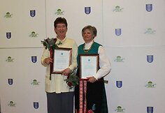 Janina Macevič ir Julija Čiurlionienė