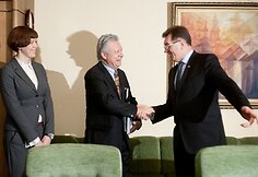 Gilbertas Ankenbaueris ir Algirdas Butkevičius