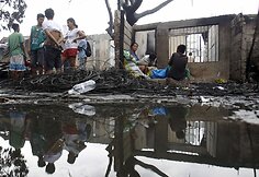 Gaisro Filipinuose padariniai