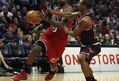 LeBronas Jamesas ir Marquisas Teague