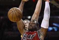 Dwyane'o Wade'o dėjimas į krep&scaron;į