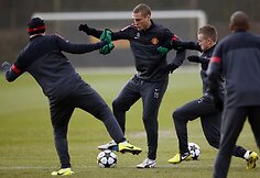 Mančesterio &bdquo;United&ldquo; treniruotė