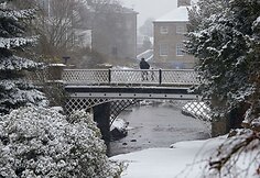 Apsnigtas parkas Anglijos šiaurės vakaruose