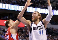 Blake'as Griffinas ir Dirkas Nowitzki