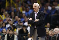 &bdquo;Spurs&ldquo; treneris Greggas Popovichius